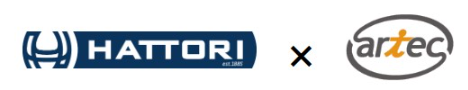業務用厨房機器メーカー服部工業株式会社と厨房コンシェルジュ株式会社アーテックの協同ロゴ
